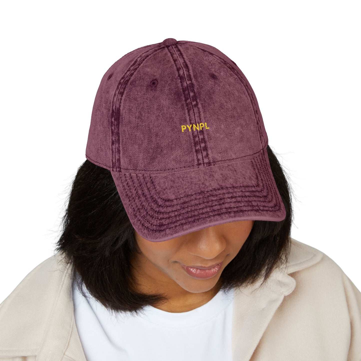PYNPL Vintage Embroidered Cap