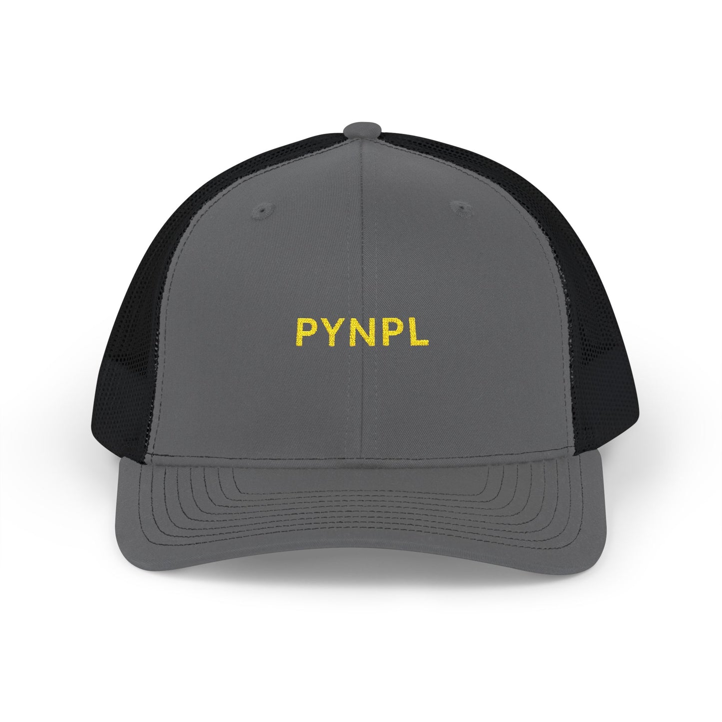PYNPL Signature Embroidered Snapback Trucker Cap