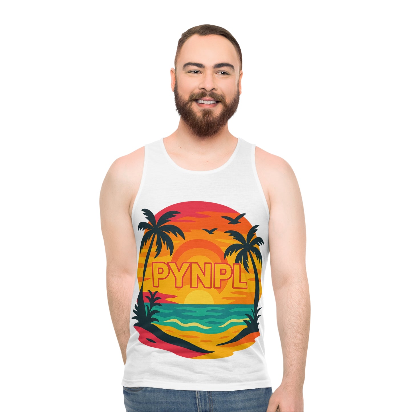 PYNPL Sunsets Unisex Graphic Tank Top