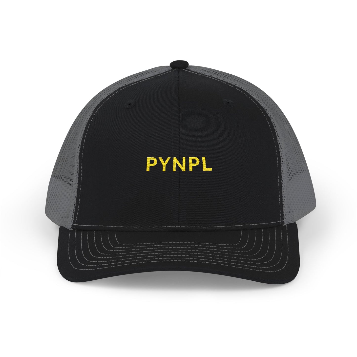 PYNPL Signature Embroidered Snapback Trucker Cap