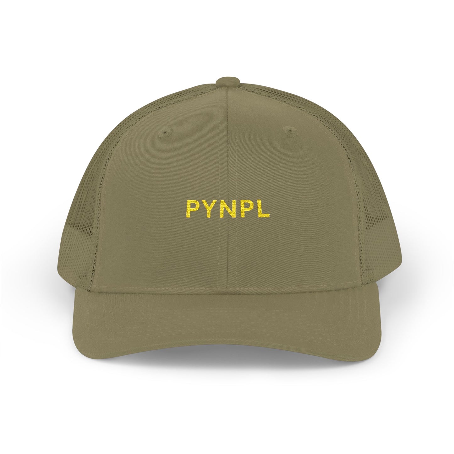 PYNPL Signature Embroidered Snapback Trucker Cap