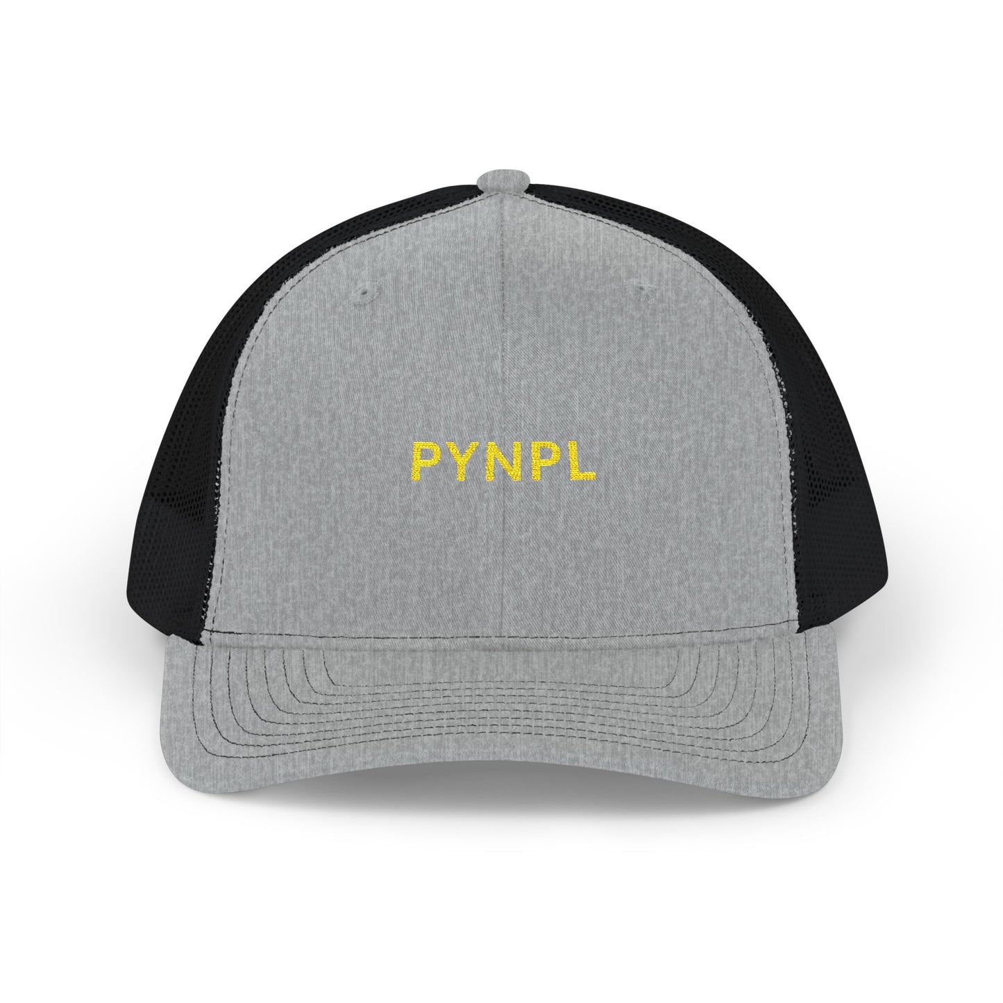 PYNPL Signature Embroidered Snapback Trucker Cap