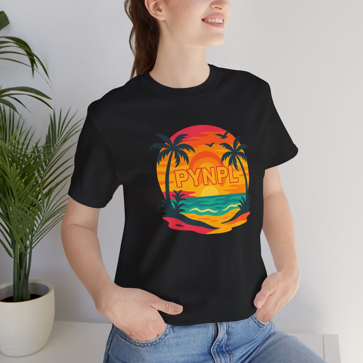 PYNPL Sunset Palms Tee