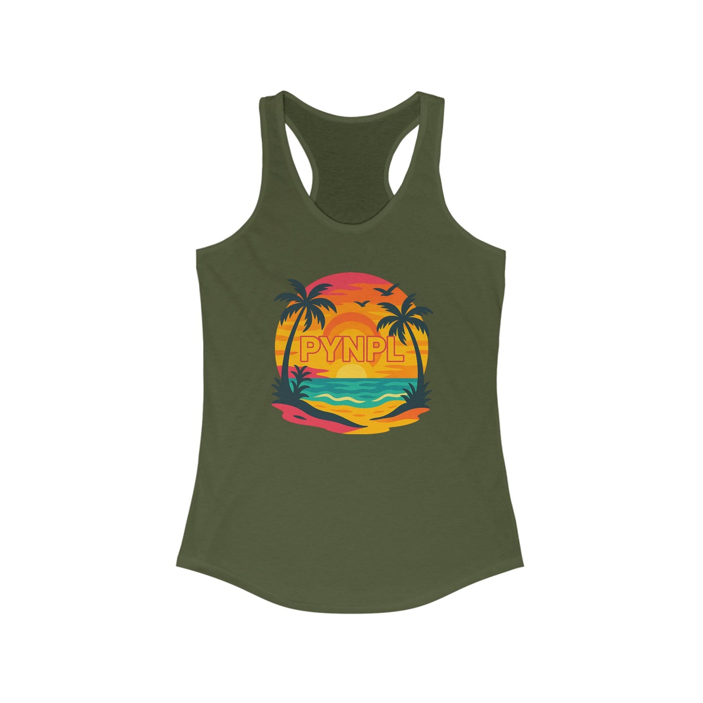 PYNPL Sunsets Racerback Tank Top
