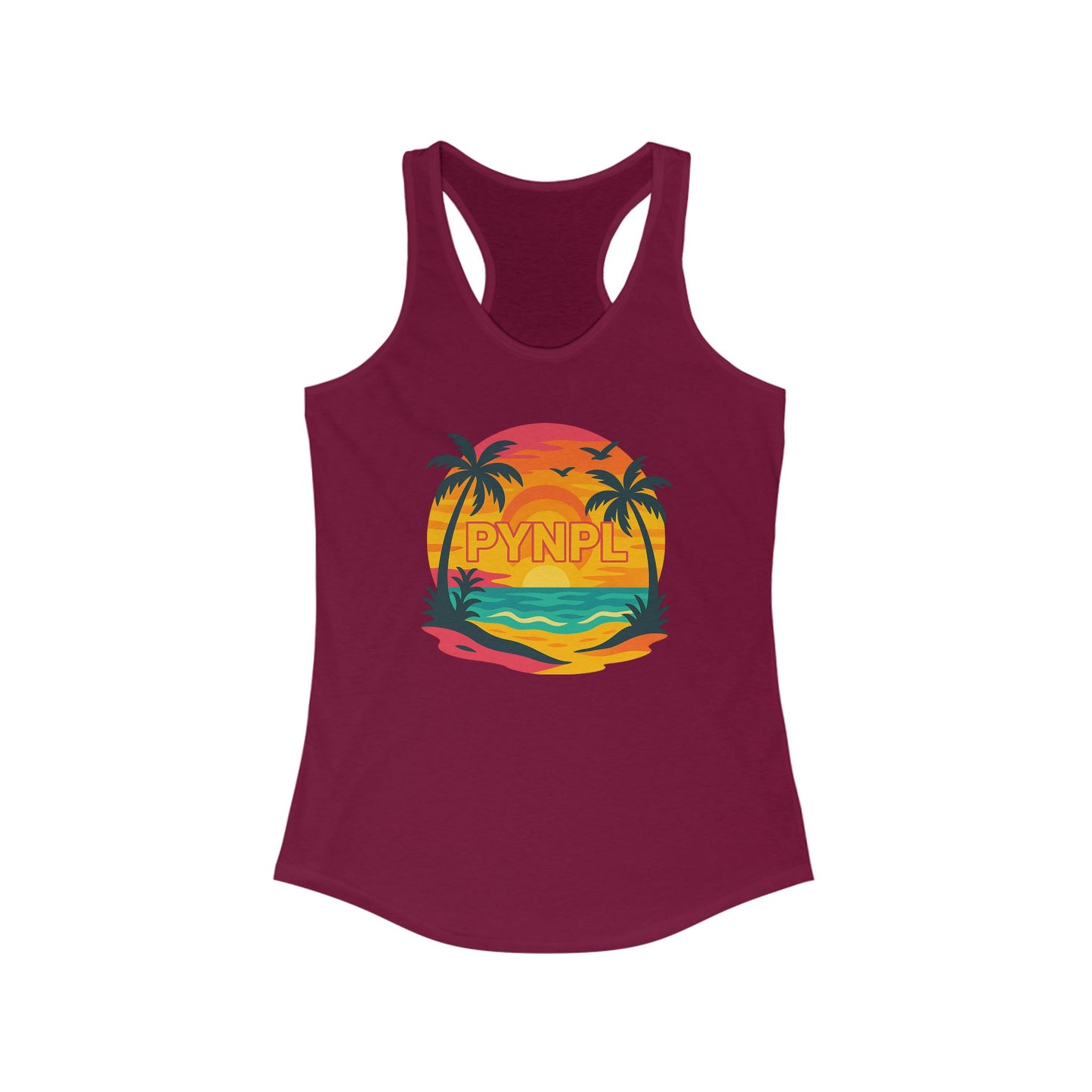 PYNPL Sunsets Racerback Tank Top