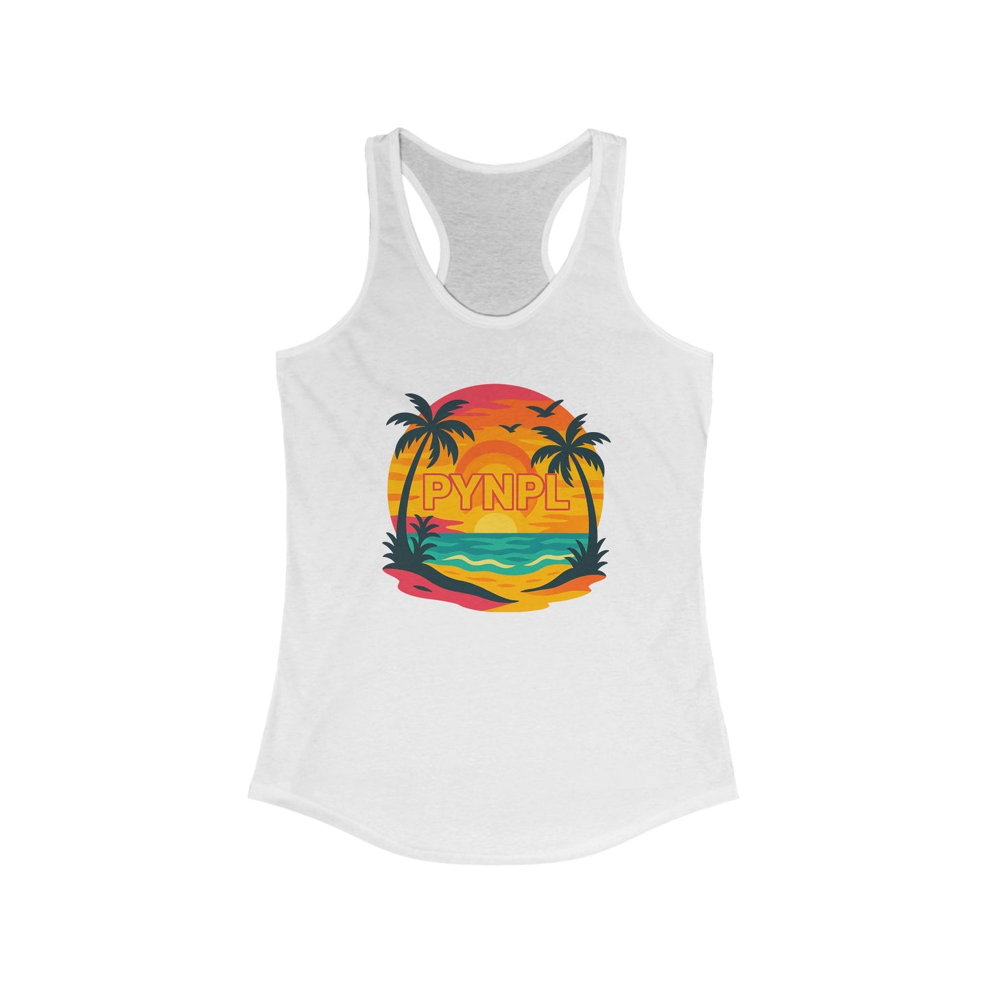 PYNPL Sunsets Racerback Tank Top