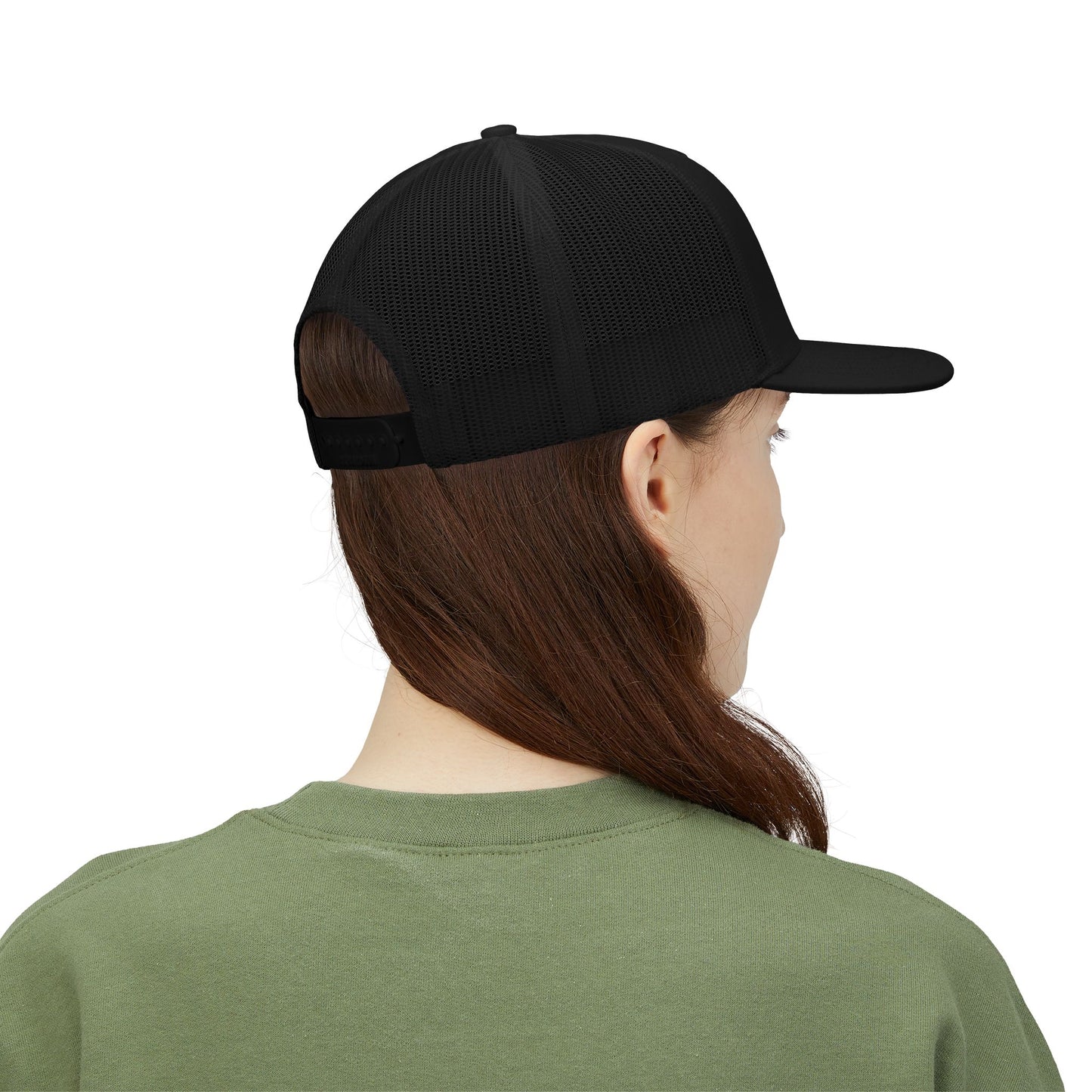 PYNPL Signature Embroidered Snapback Trucker Cap