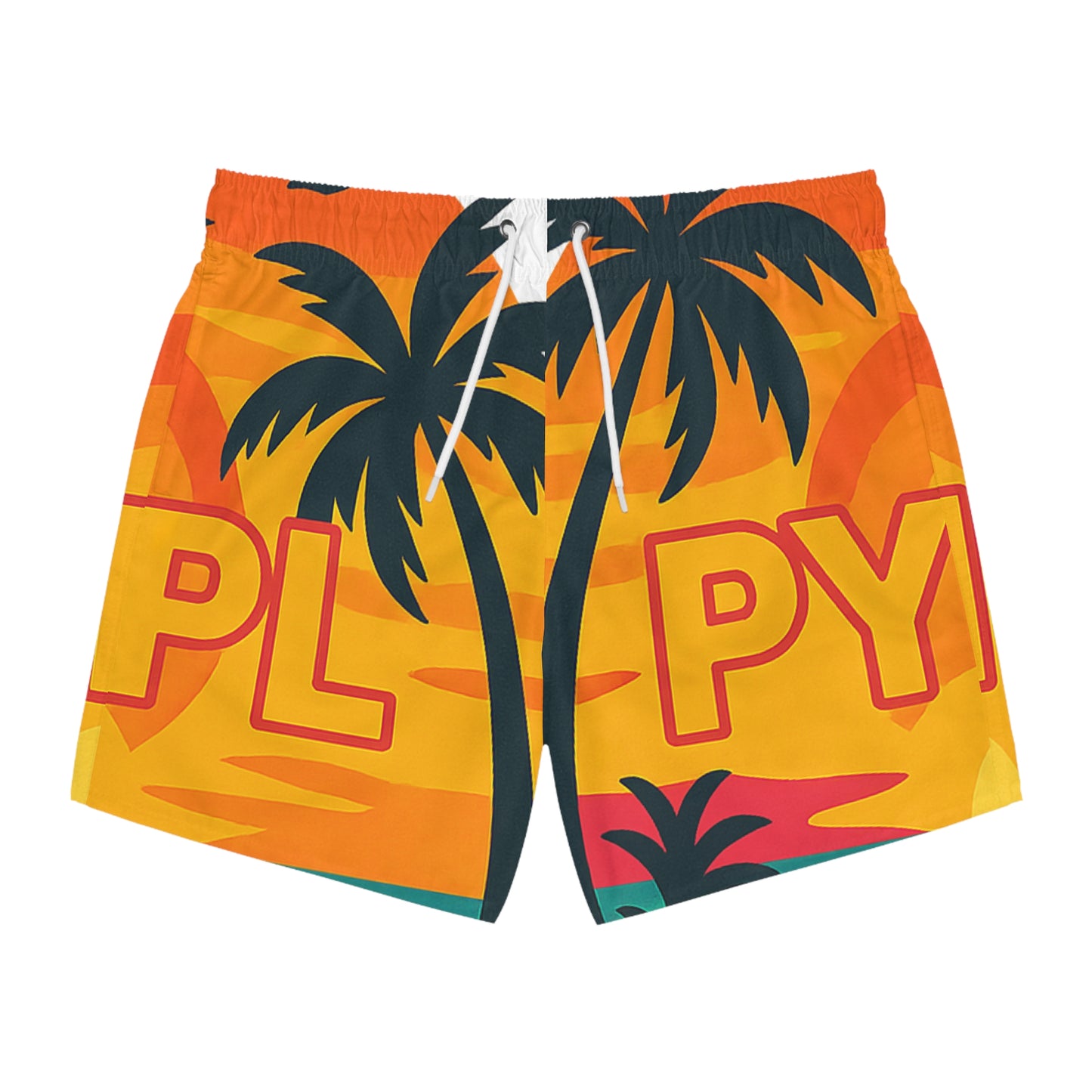 PYNPL Sunsets Swim Trunks