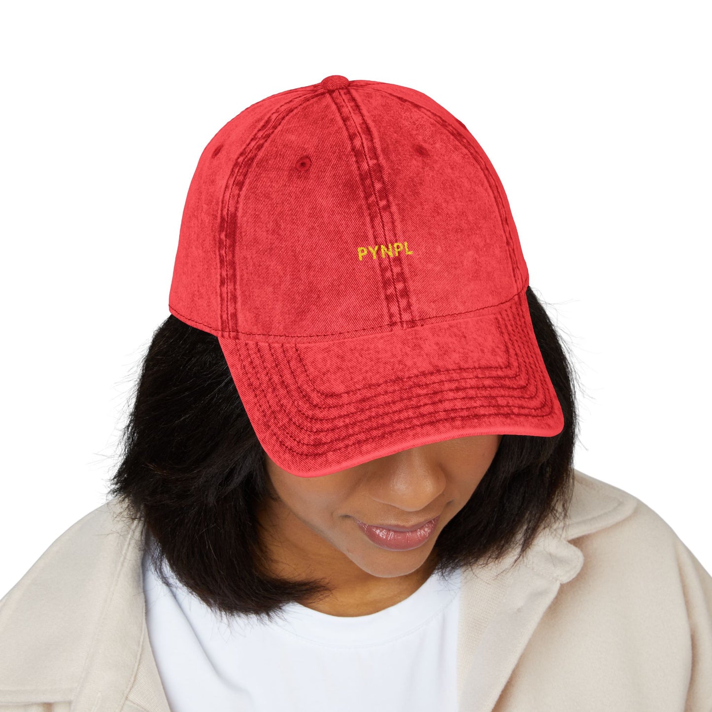 PYNPL Vintage Embroidered Cap